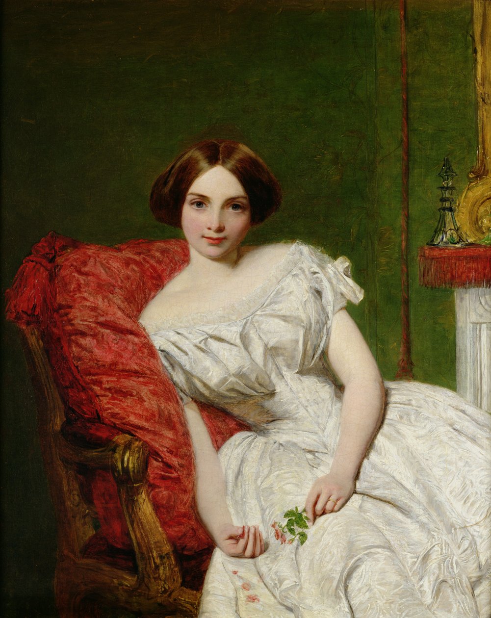Retrato de Annie Gambart de William Powell Frith