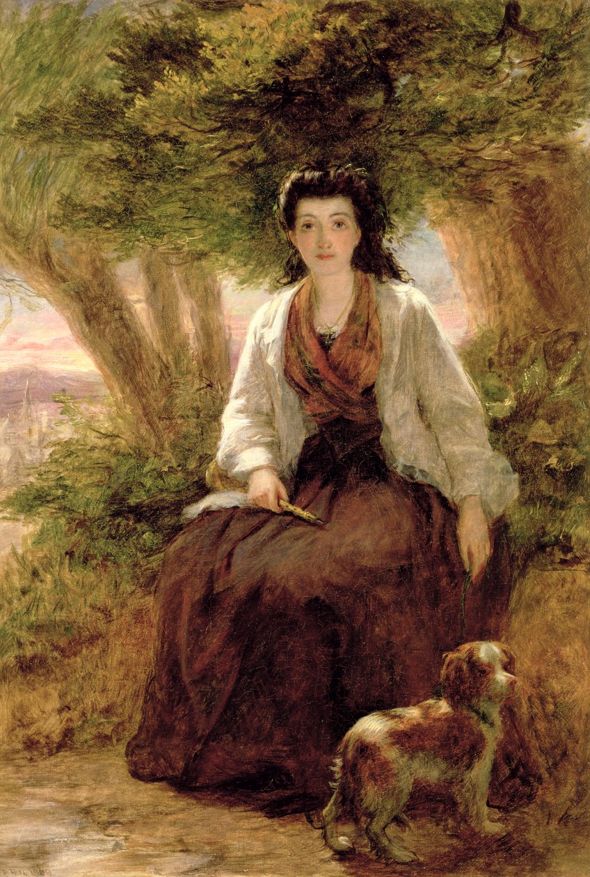 María de Sterne, de Un viaje sentimental de William Powell Frith