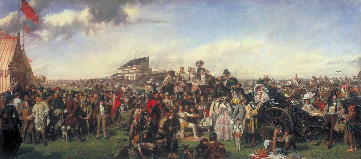 El día del Derby de William Powell Frith