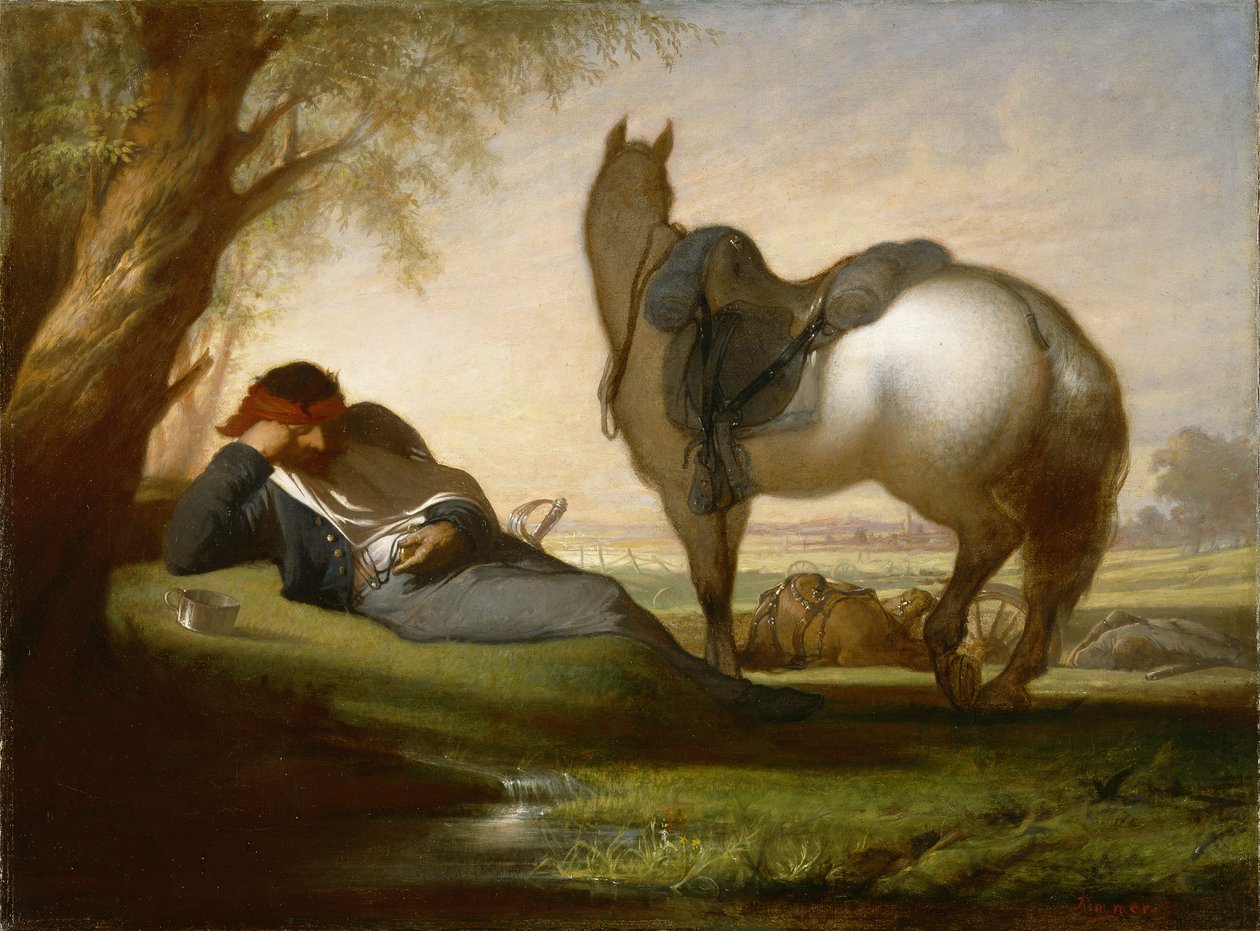 Escena de la Guerra Civil de William Rimmer