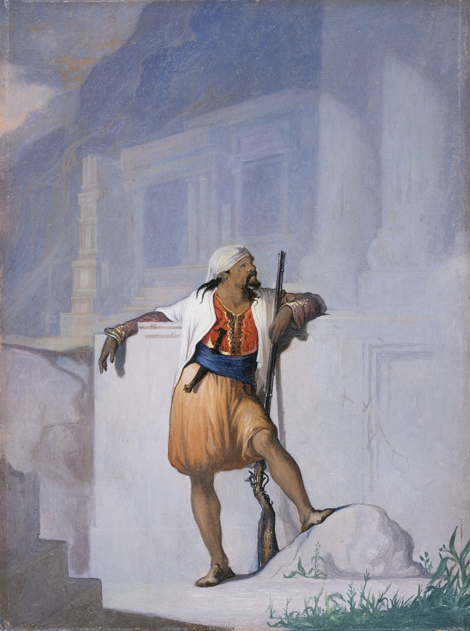 El Centinela, c.1872 de William Rimmer