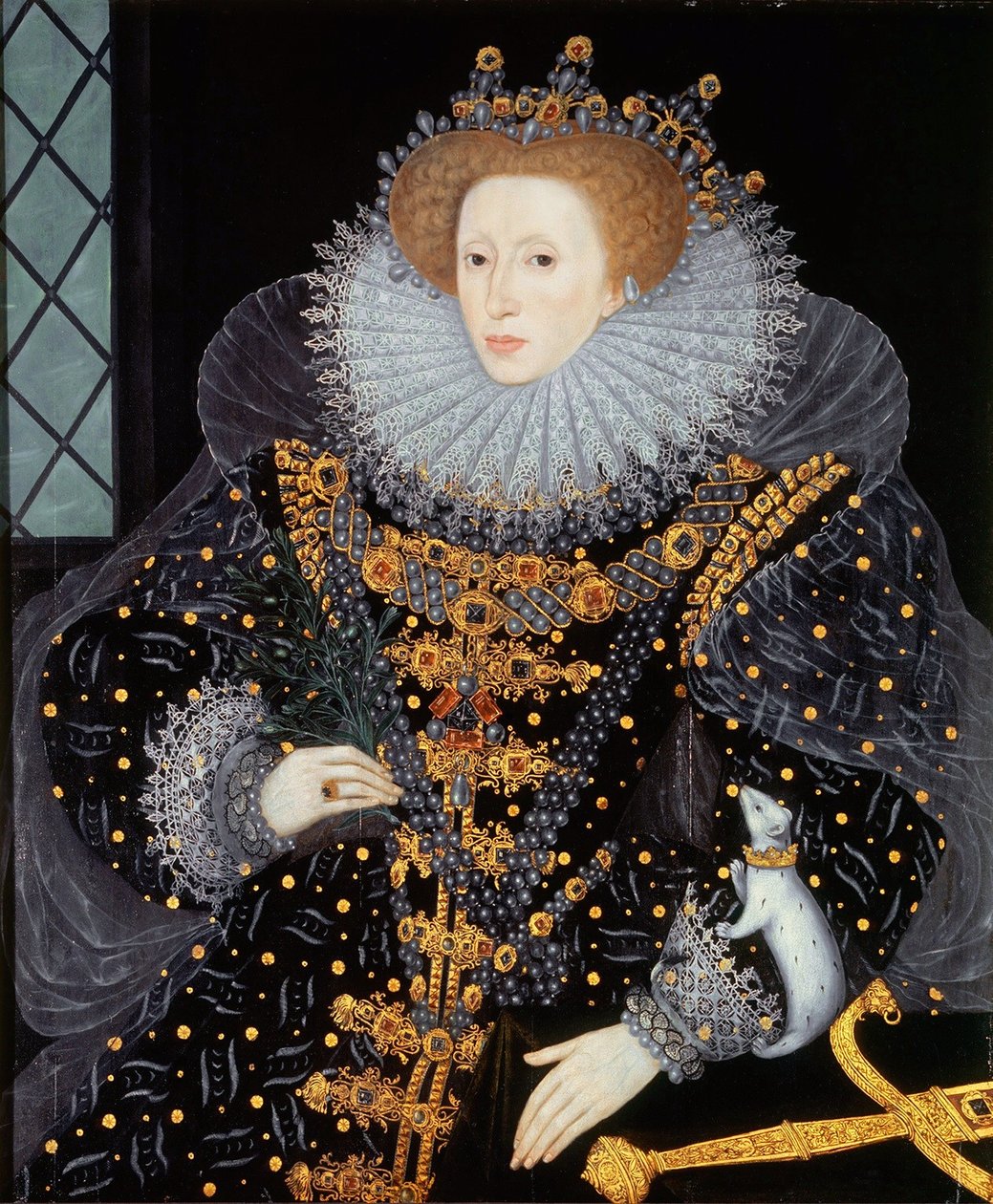 El Retrato del Armiño de Isabel I de Inglaterra de William Segar