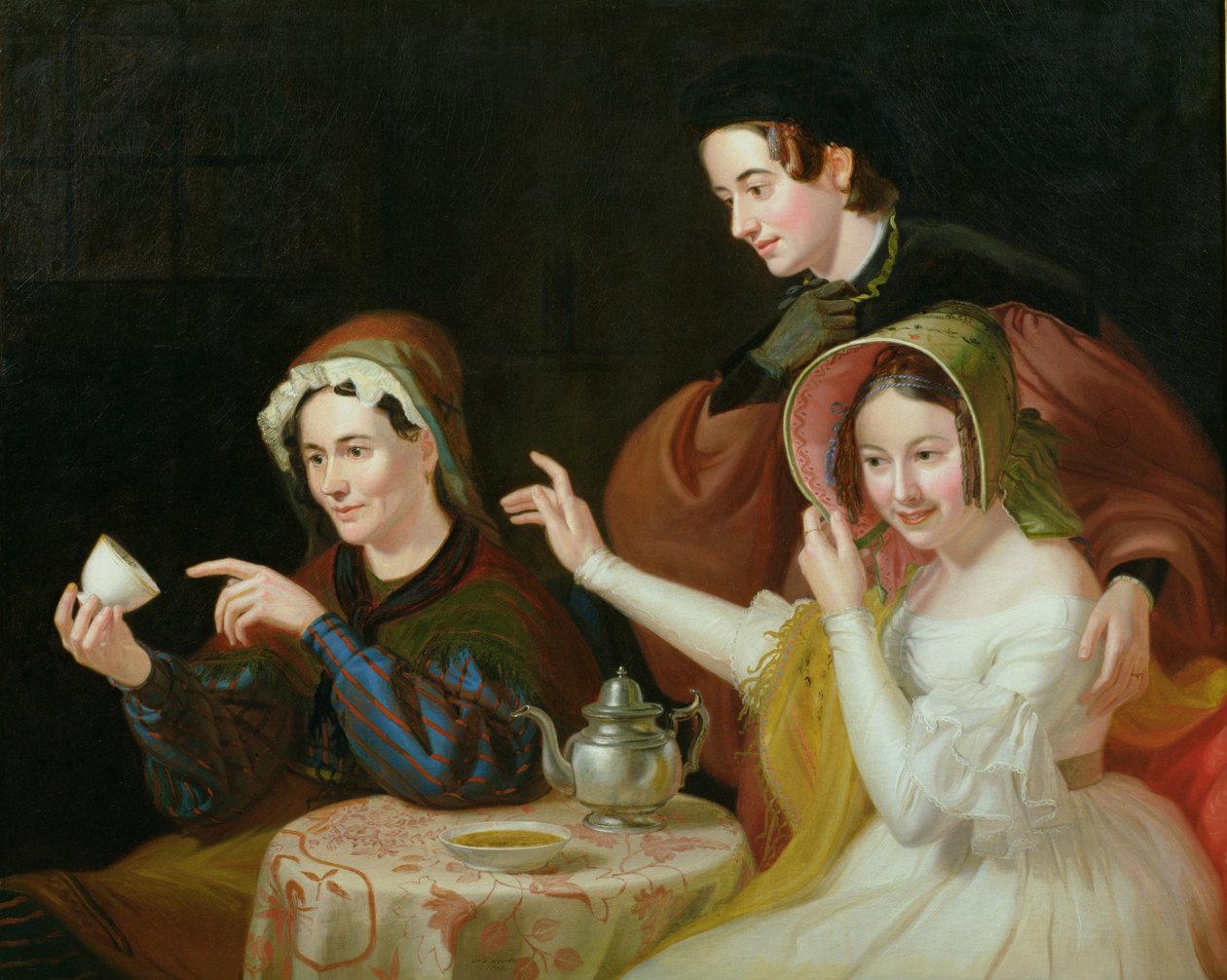 Posos en la taza de William Sidney Mount