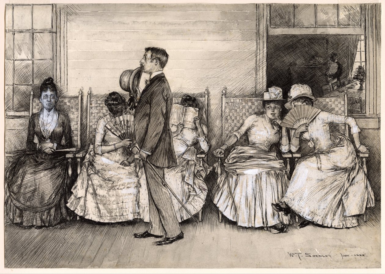Una llegada tardía de William Thomas Smedley