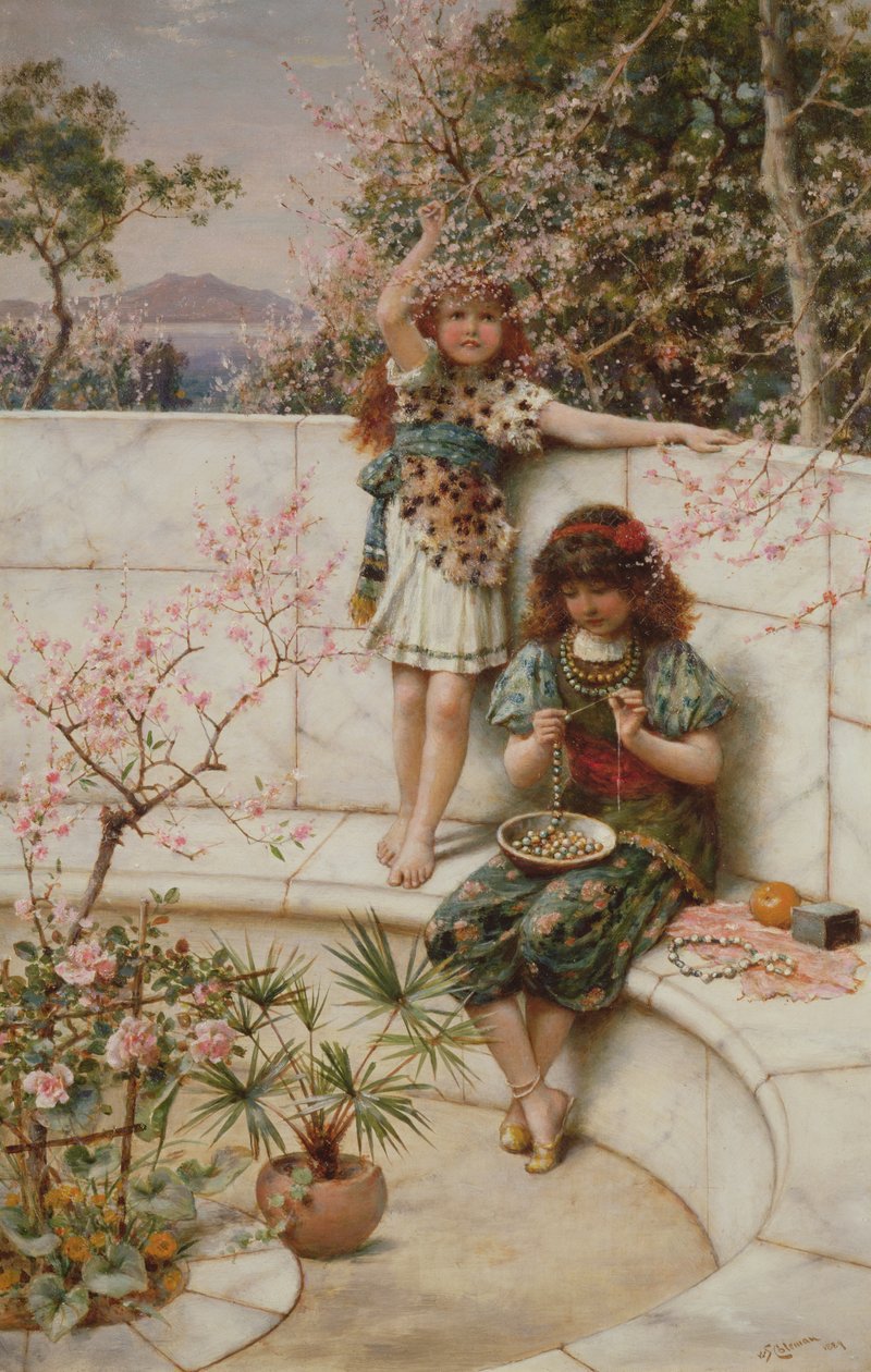 Floración de Primavera Temprana, 1889 de William Stephen Coleman