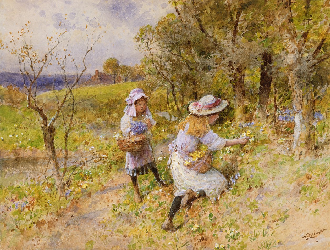 Los recolectores de prímulas de William Stephen Coleman
