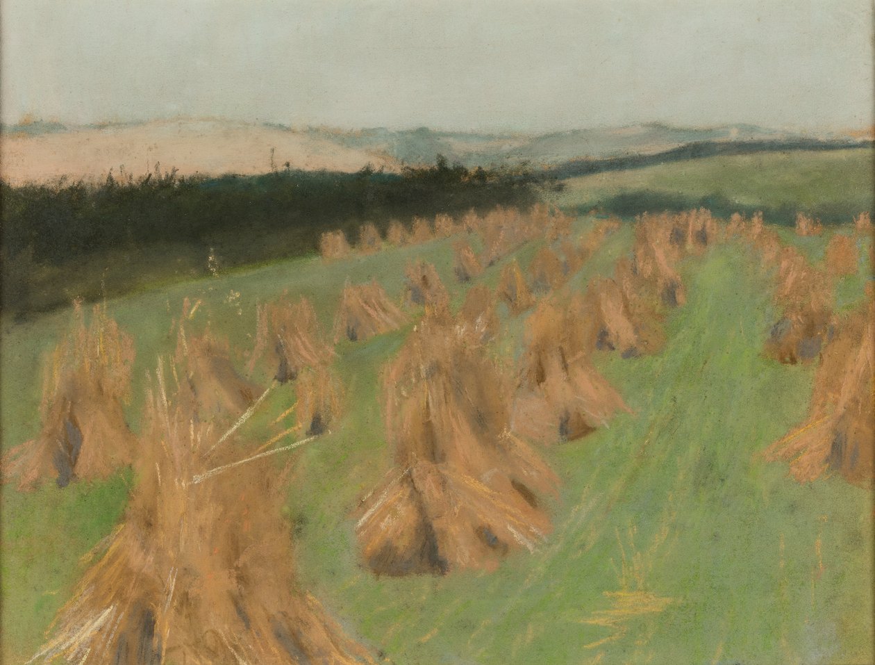 Campo de maíz de William Edward Stott