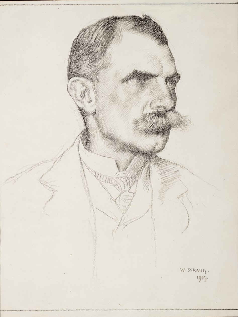Edward Shroder Prior (1852-1932) arquitecto, 1907 de William Strang