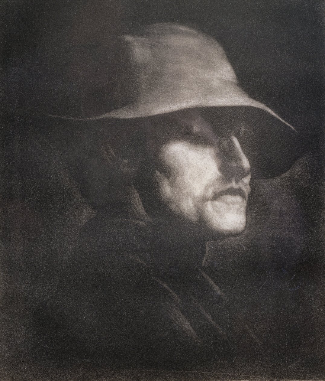 Cabeza de un Campesino, 1882 de William Strang
