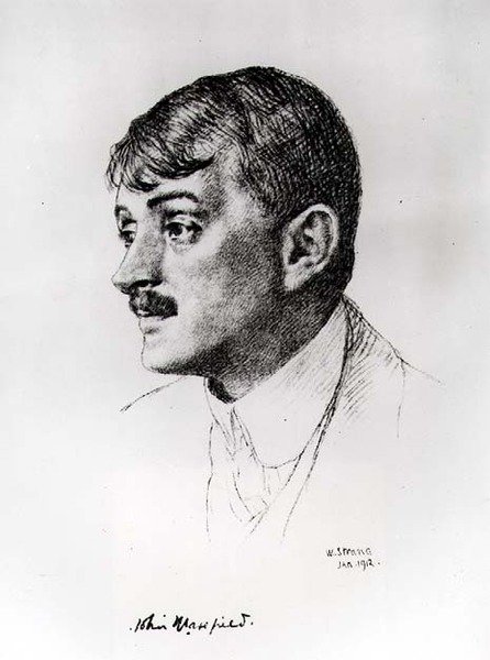 John Masefield (1878-1967), 1912 de William Strang