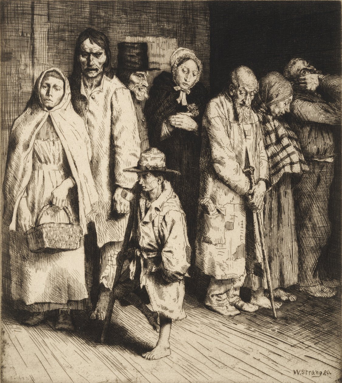 La causa de los pobres de William Strang