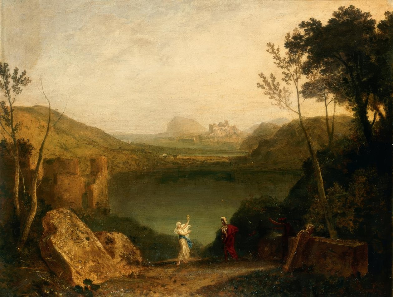 Eneas y la Sibila, Lago Averno de Joseph Mallord William Turner