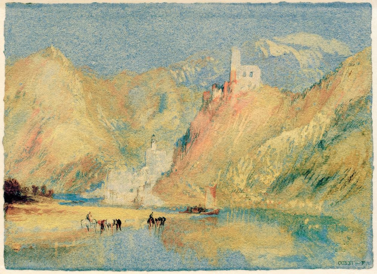 Beilstein y Castillo Metternich de Joseph Mallord William Turner