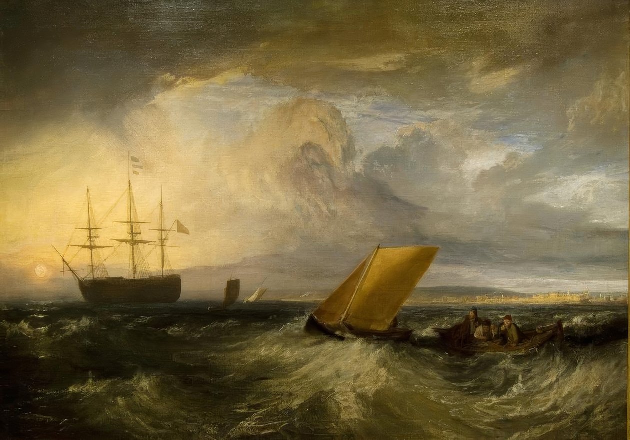 Sheerness visto desde el Nore de Joseph Mallord William Turner