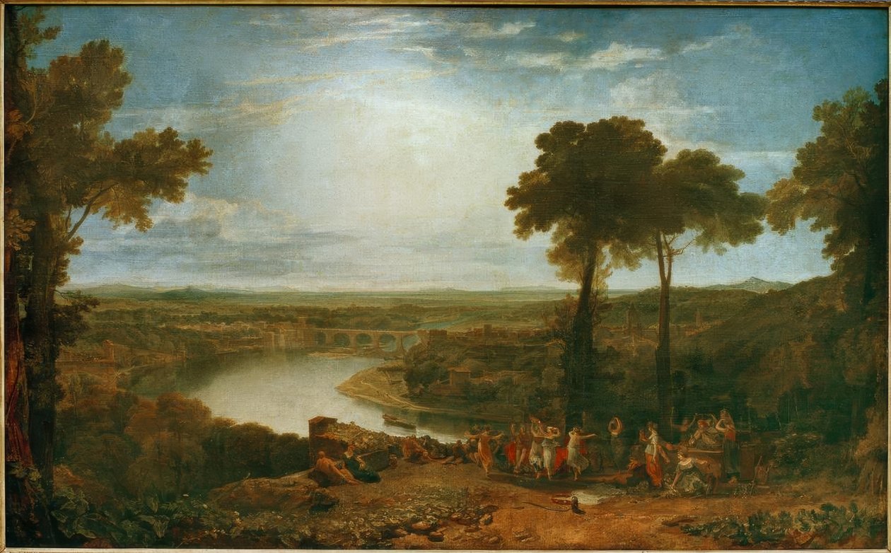 El festival de la apertura de la vendimia en Maçon de Joseph Mallord William Turner