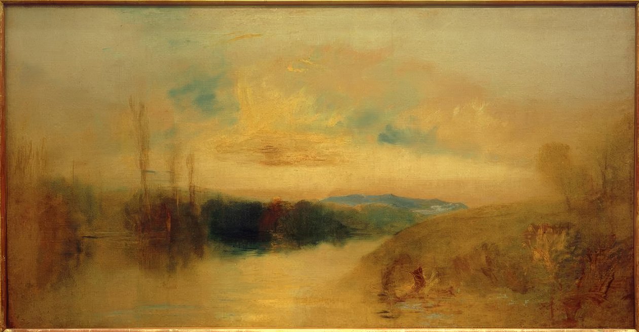 El lago, Petworth, Amanecer de Joseph Mallord William Turner