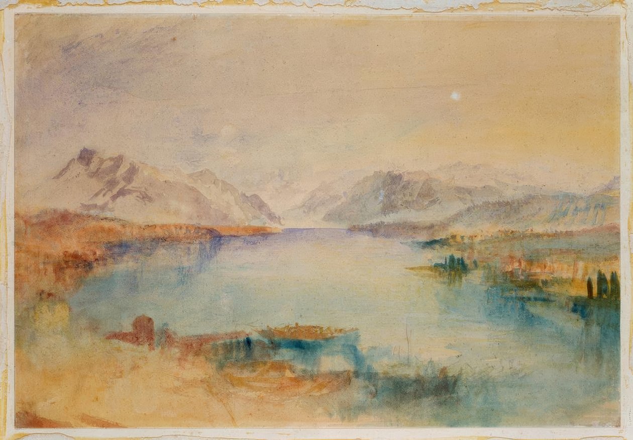 El Rigi, Lago de Lucerna de Joseph Mallord William Turner