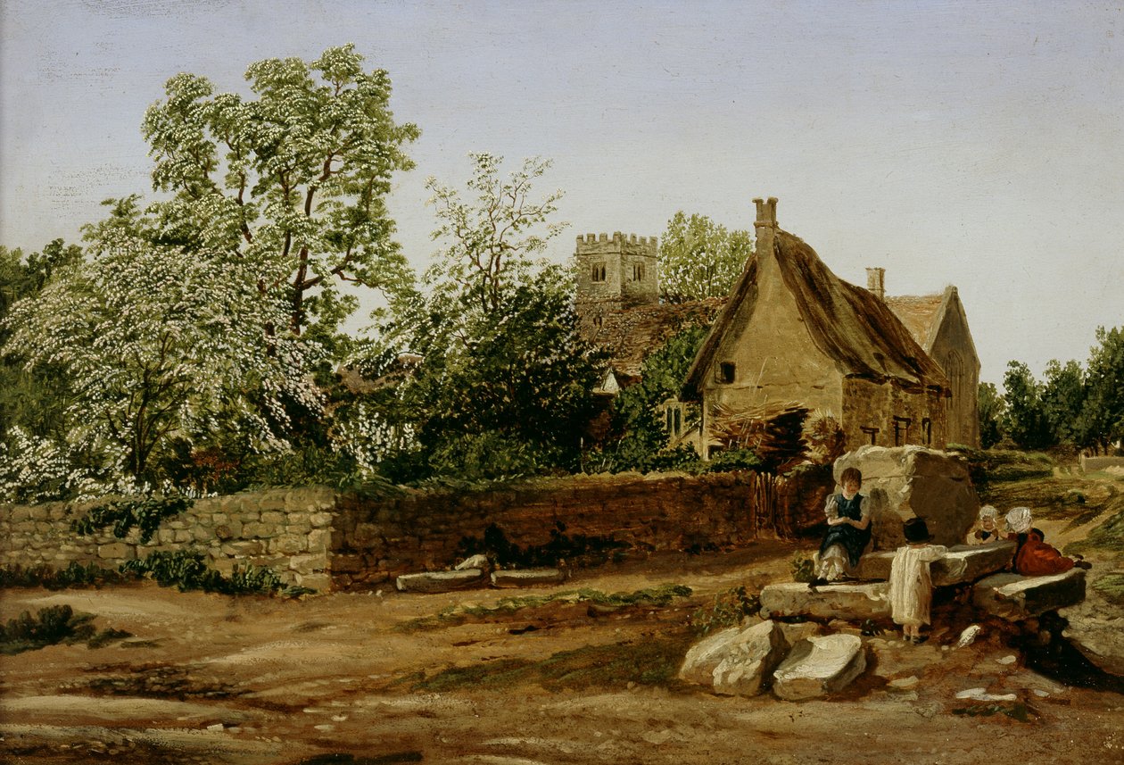 Vista de Marston, cerca de Oxford de Joseph Mallord William Turner