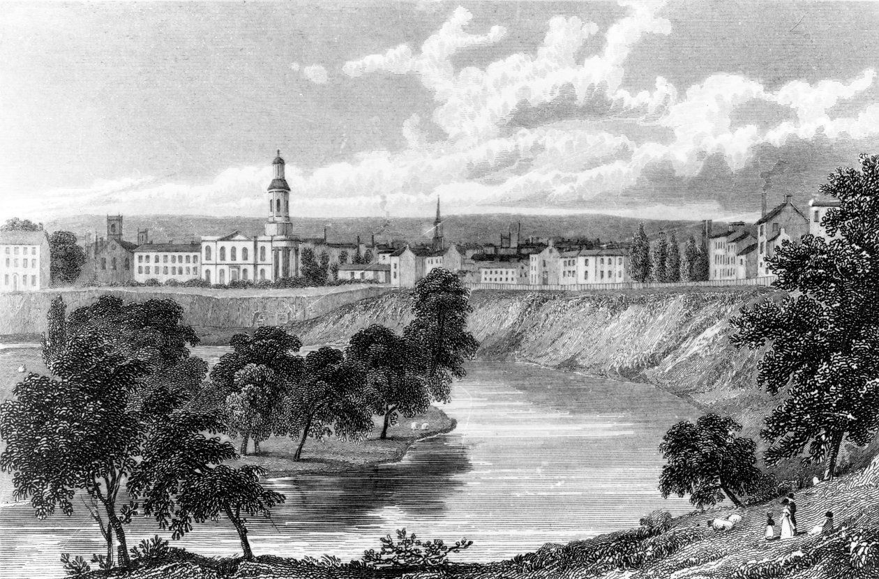 Salford desde el Crescent, de 