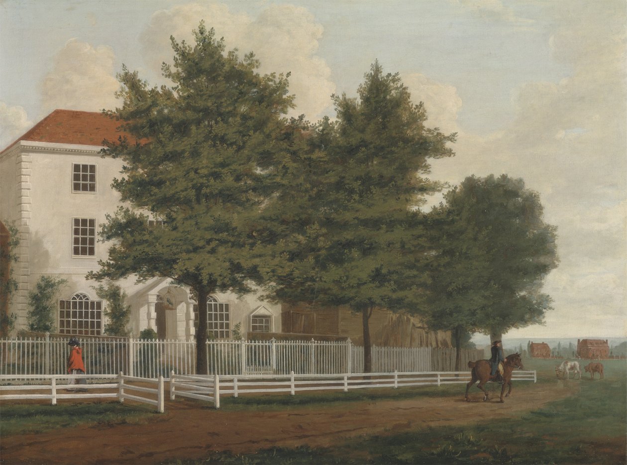 Casa en un común, c.1770-80 de William Marlow