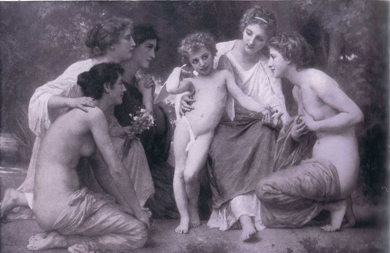 La admiración, Bibbys Annual, 1916-1917 de William Adolphe Bouguereau