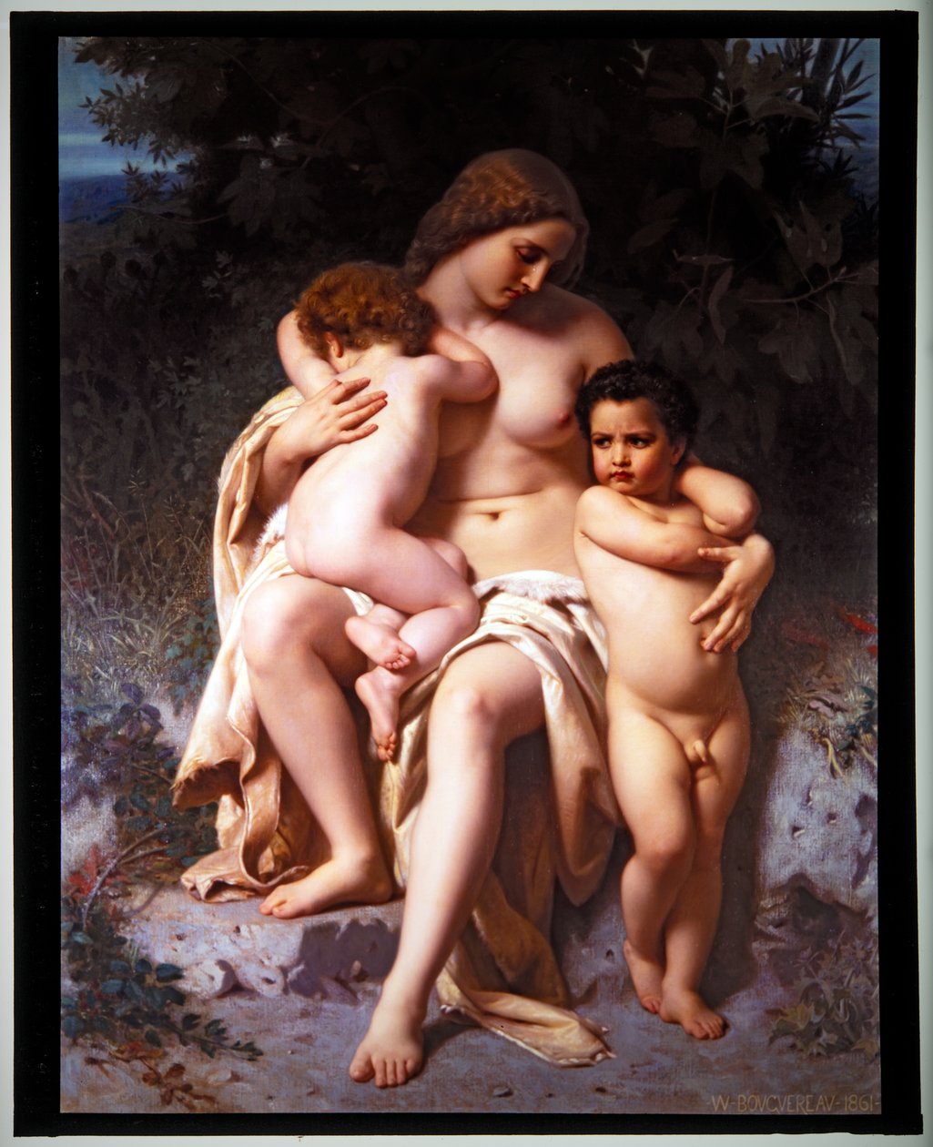 La primera discordia de William-Adolphe Bouguereau