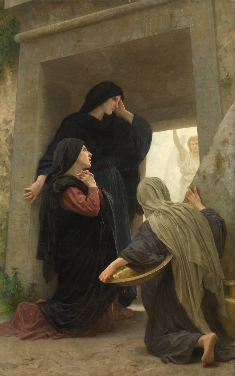 Las santas mujeres ante la tumba de Cristo de William Adolphe Bouguereau