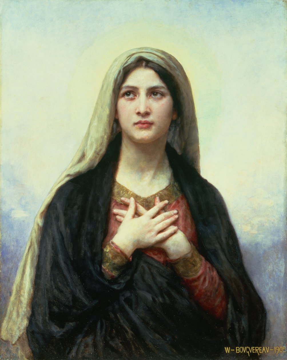 La Virgen de William-Adolphe Bouguereau
