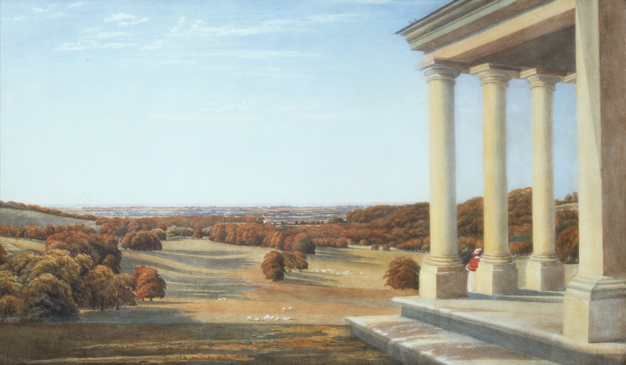 Dale Park, Arundel, Sussex (lápiz y acuarela) de Joseph Mallord William Turner