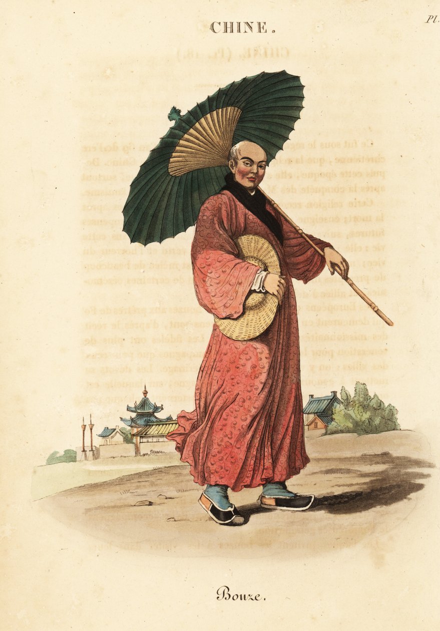 Monje Bonze o sacerdote Fo de William (after) Alexander