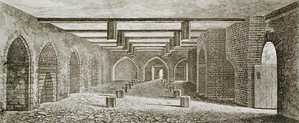 Cámara de la Pólvora debajo del Palacio de Westminster de William (after) Capon