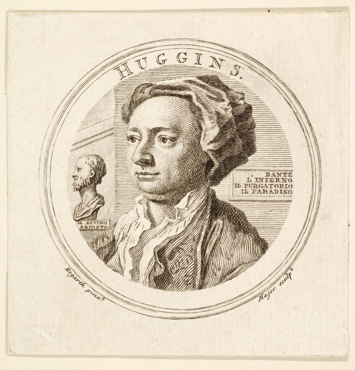 Retrato de William Huggins, pub. 1760 de William (after) Hogarth