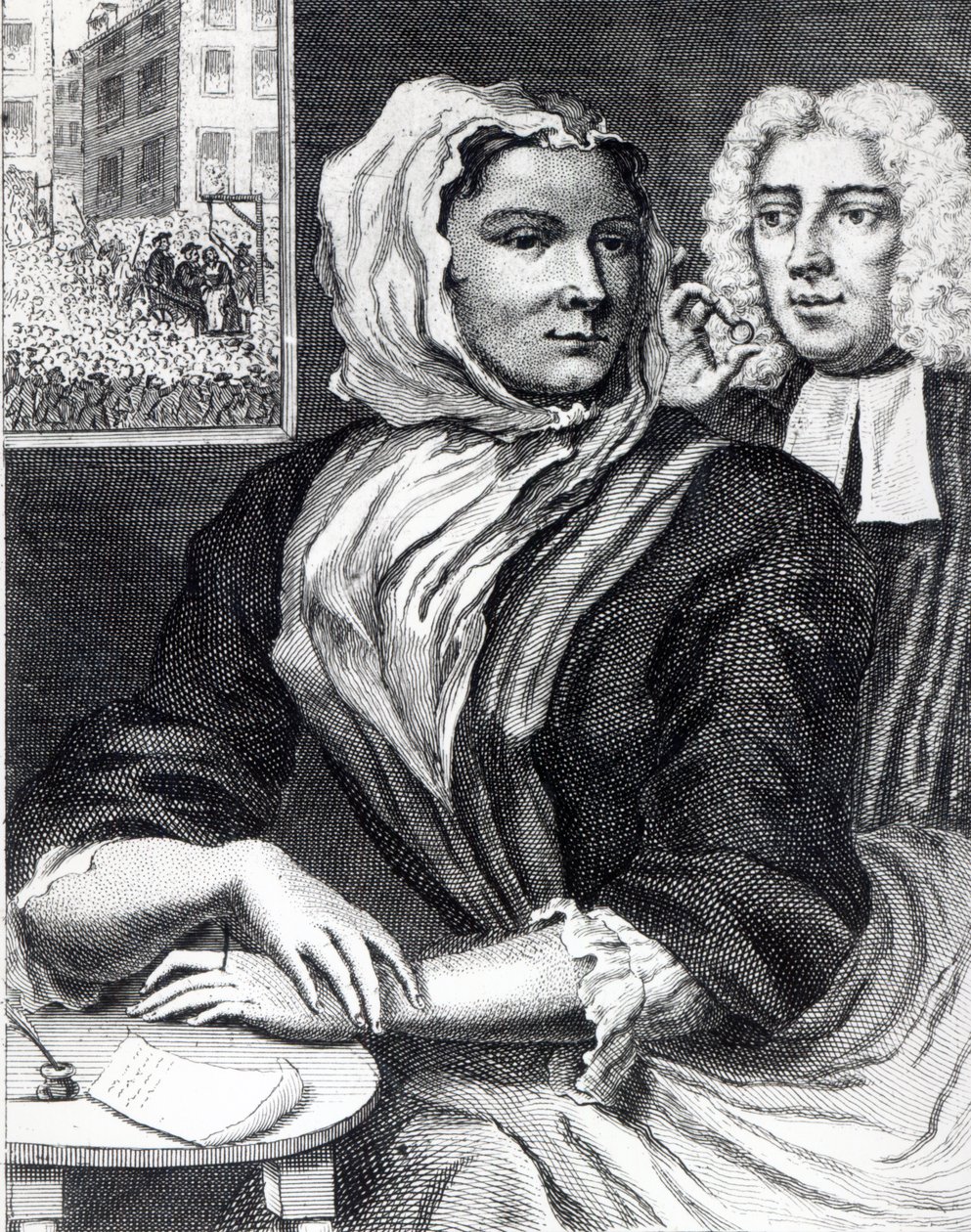 Sarah Malcolm de William (after) Hogarth