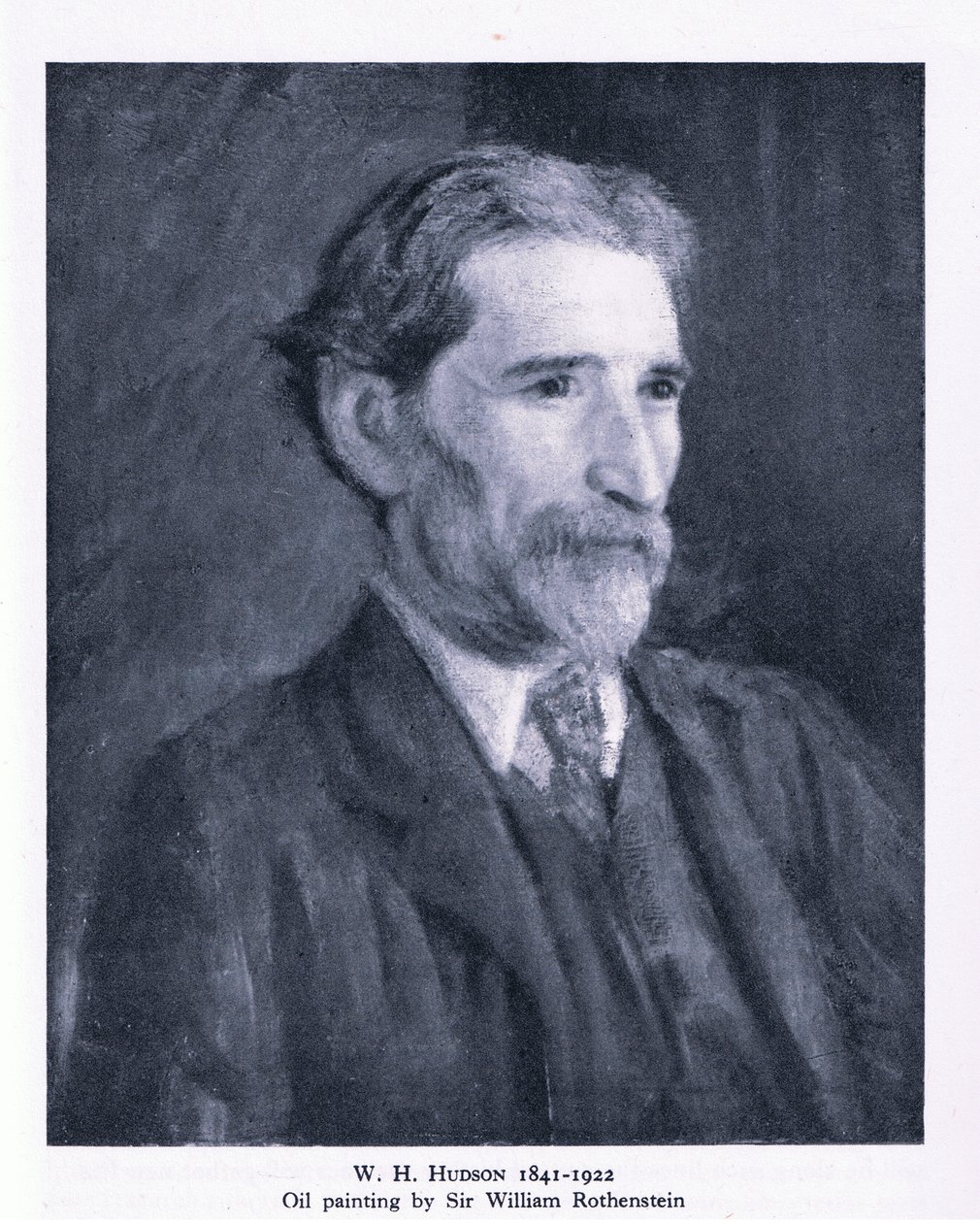 Retrato de W. H. Hudson de William (after) Rothenstein