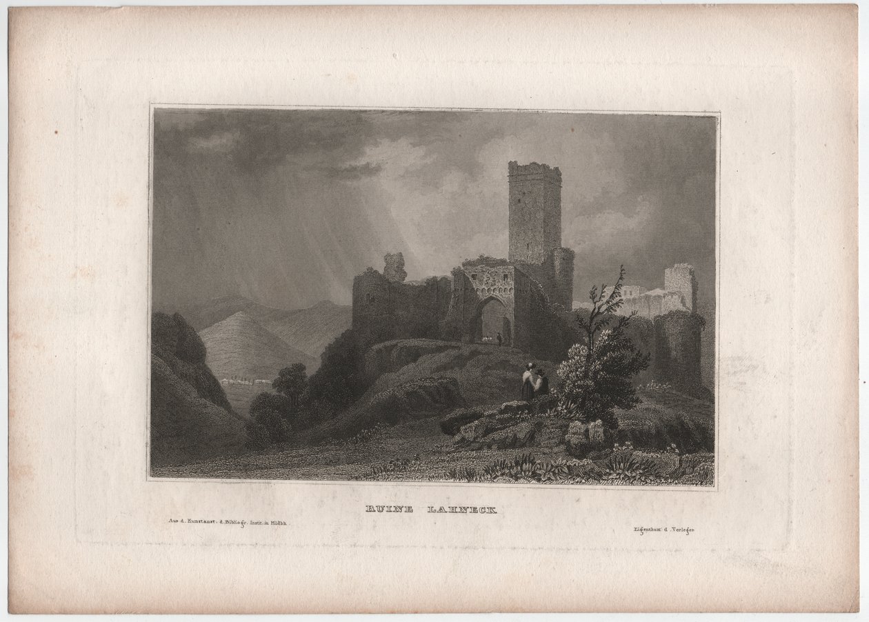 Ruina Lahneck de William (after) Tombleson