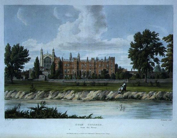 Eton College desde el Río, de 