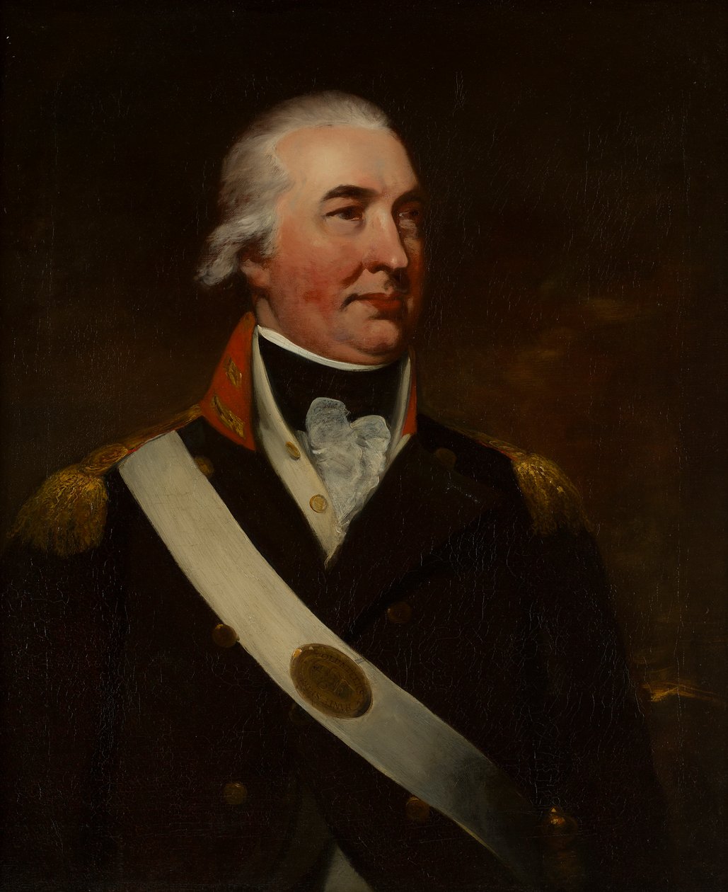 Retrato de medio cuerpo del coronel Alexander Duff de William (attr. to) Beechey