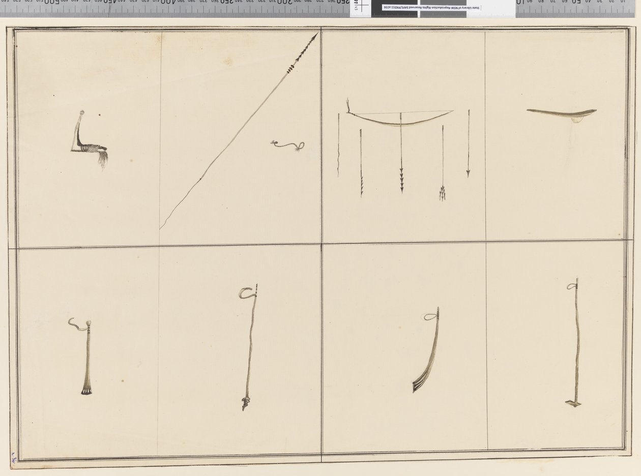 Página 36 Armas nativas. Sin firmar, sin título y sin fecha de William (attr. to) Hodges