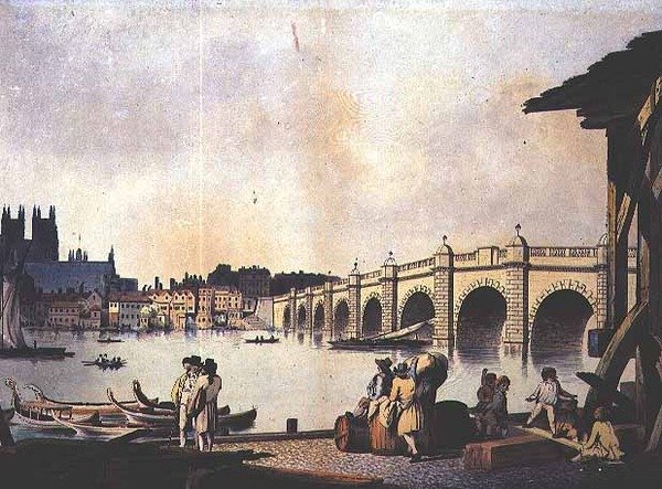 Puente de Westminster de William (attr. to) Marlow