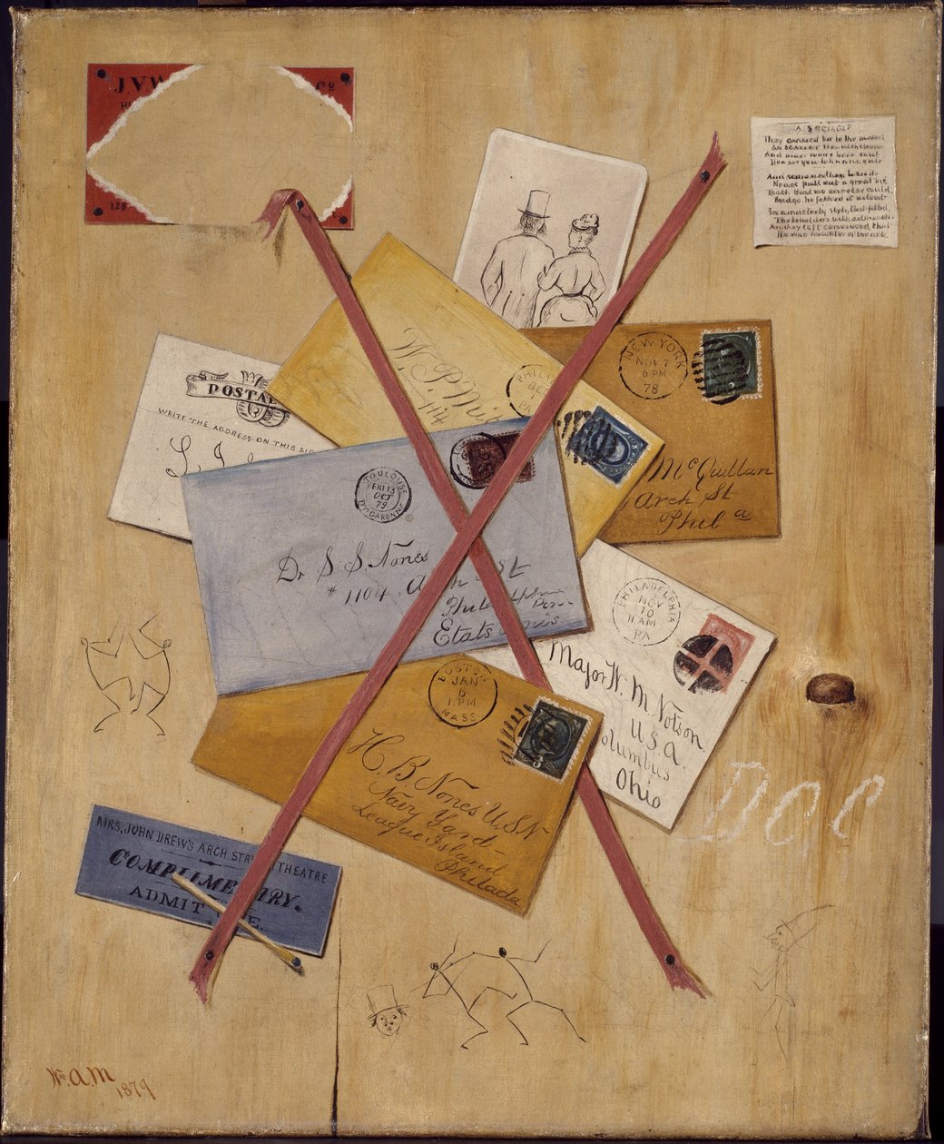 Cuadro de estante para el Dr. Nones de William A. Mitchell