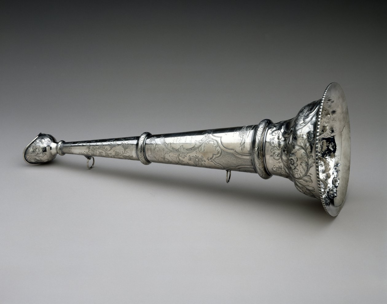 Trompeta de bombero, c. 1857 de William Adams