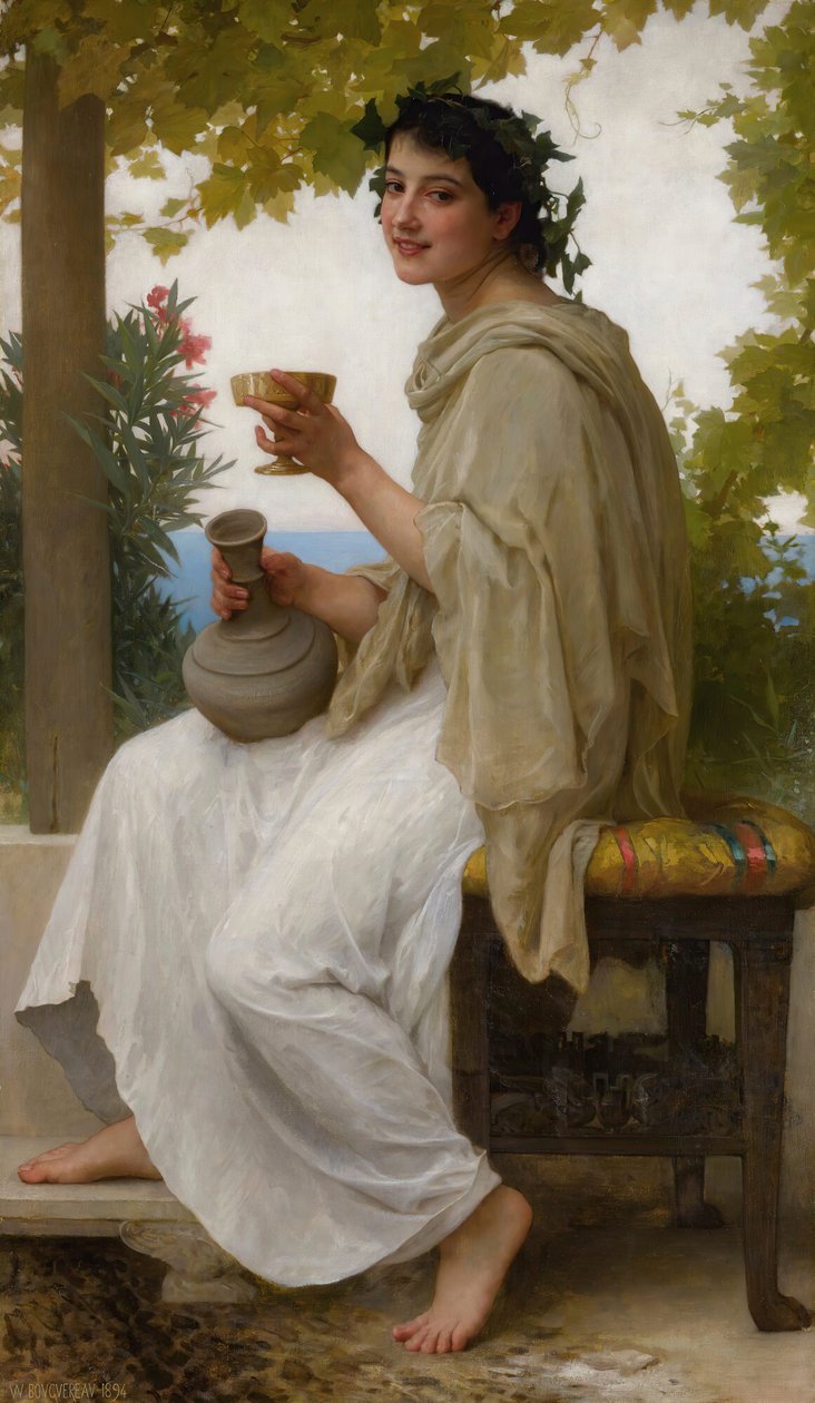 Bacante de William Adolphe Bouguereau