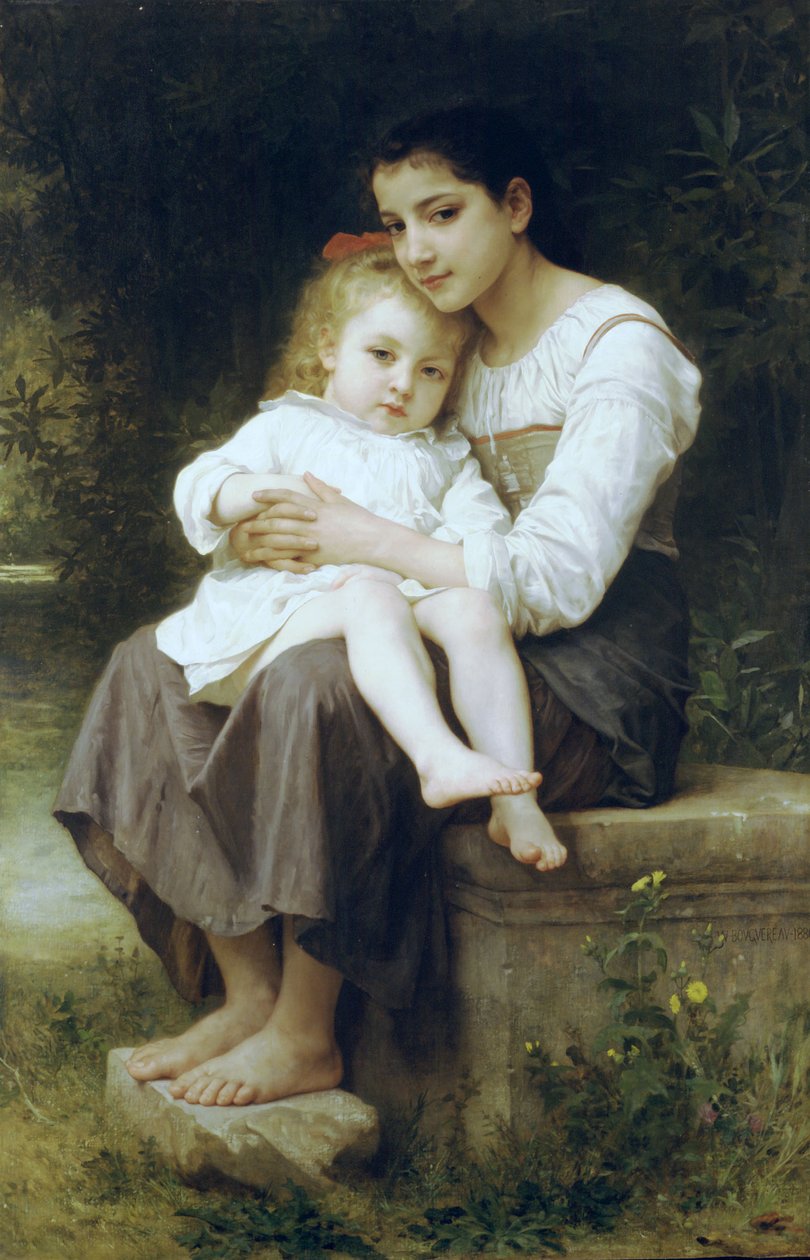 Hermana Mayor de William Adolphe Bouguereau