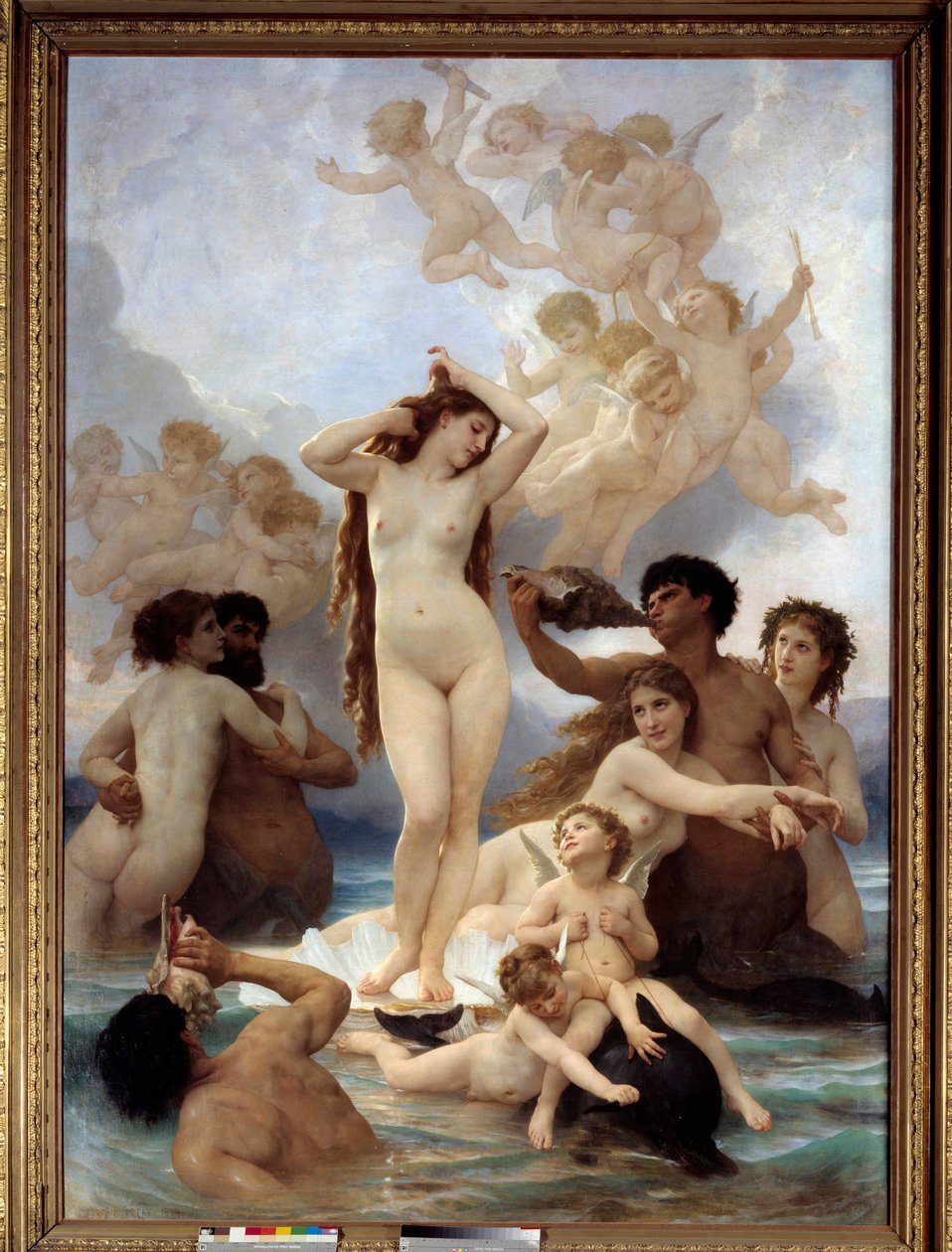 Nacimiento de Venus de William Adolphe Bouguereau