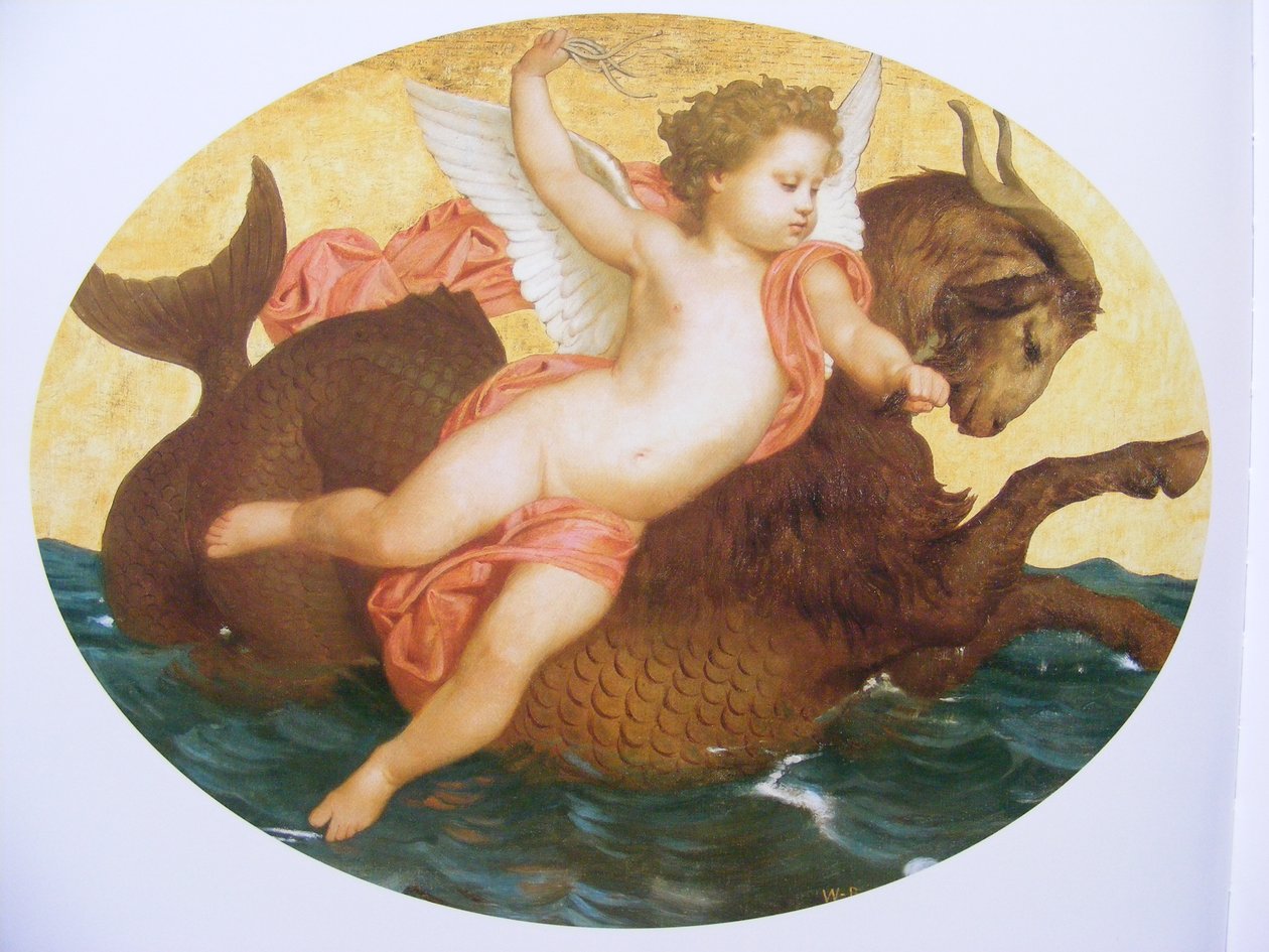 Cupido sobre un monstruo marino de William Adolphe Bouguereau