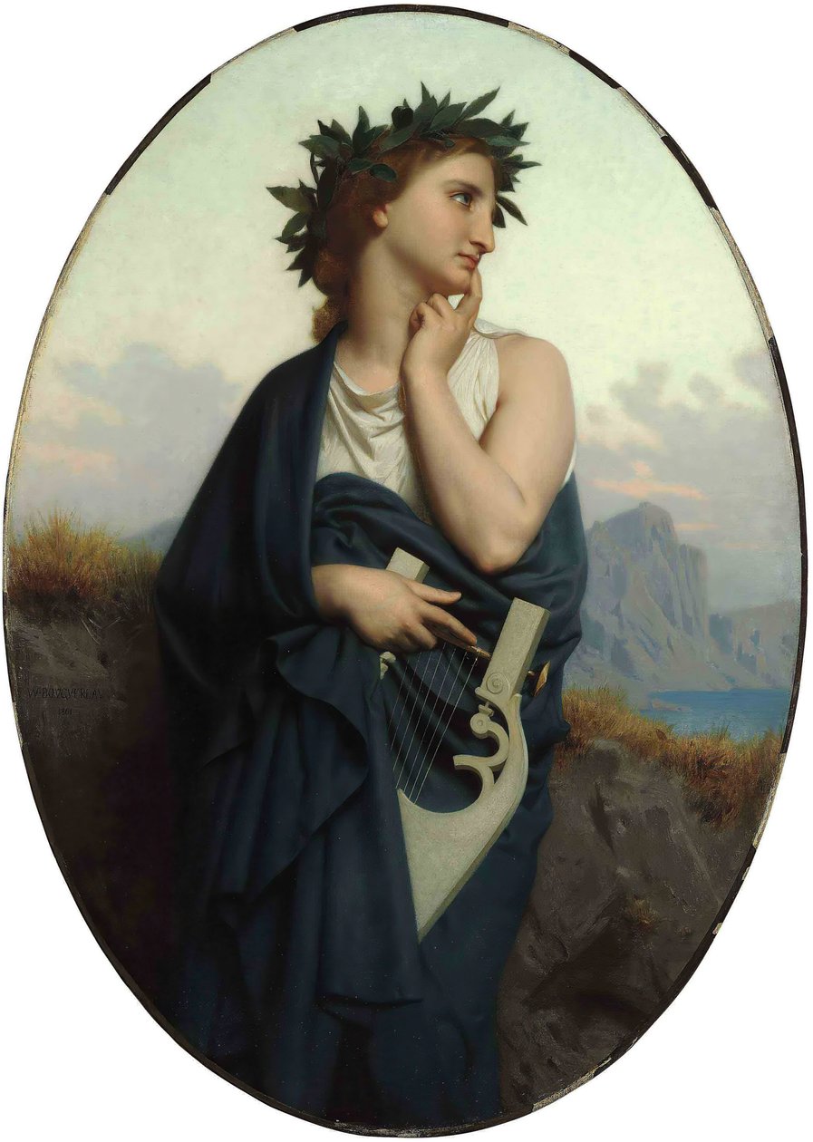 La musa Filomela de William Adolphe Bouguereau
