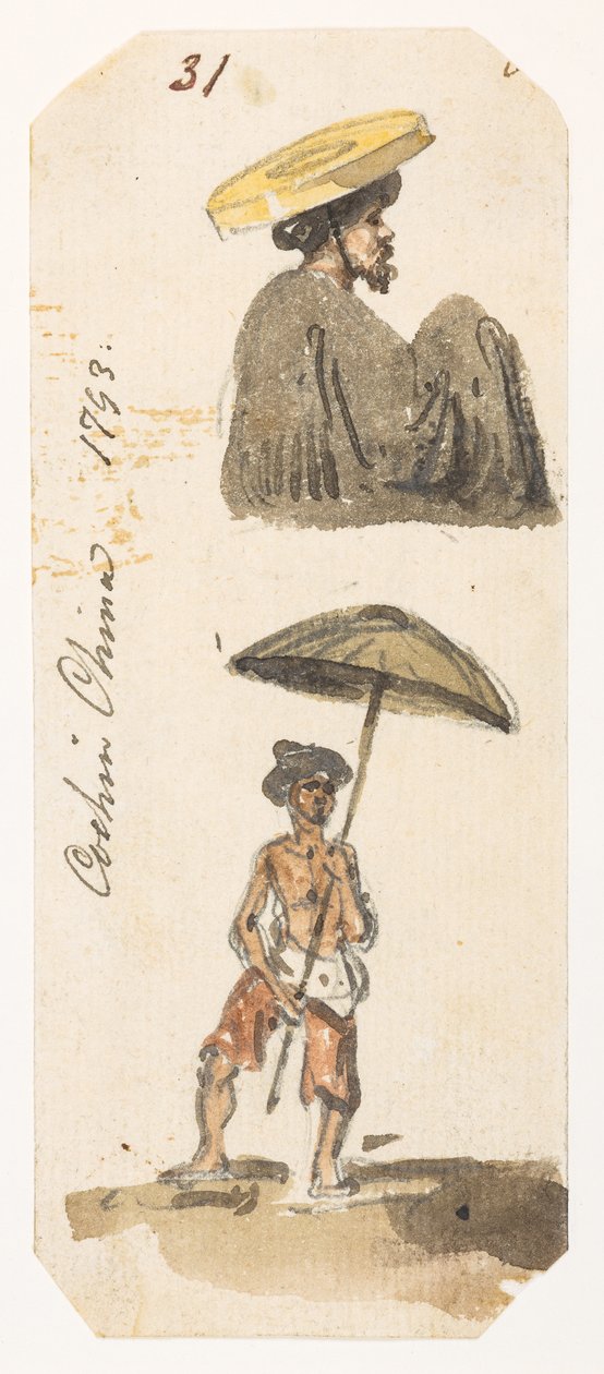 31 Dos hombres de ‘Cochin China de William Alexander
