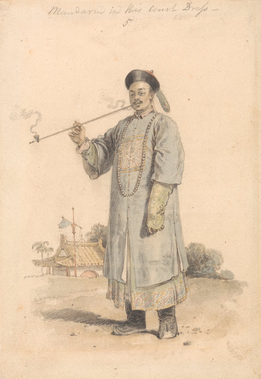 Un mandarín vestido de corte de William Alexander