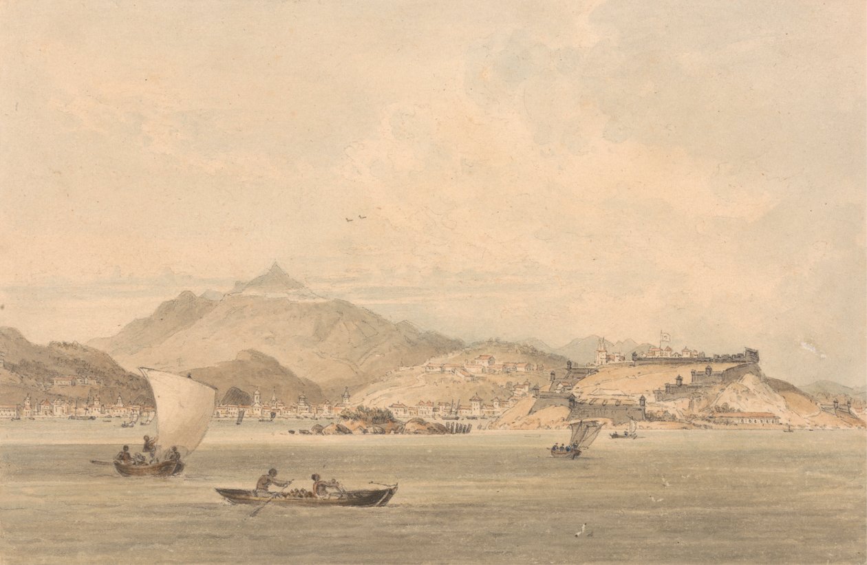 Vista de la costa de China de William Alexander