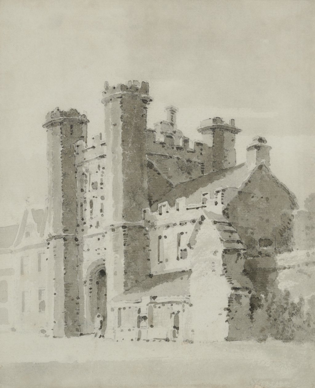 Palacio de los Obispos, Catedral de Wells de William Alexander